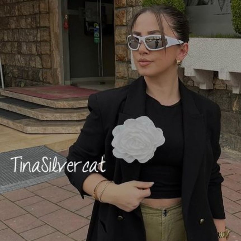 BLOGGER'S Zara Flower Clip NWT - Picture 13 of 15
